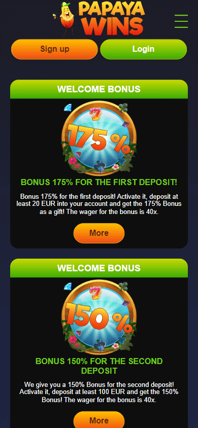 Experience Unmatched Entertainment Play at Papaya Wins Casino